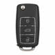 KEYDIY KD B01-3 Luxury - Universal Flip Remote Key - 3 Buttons VW Type