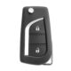 KEYDIY KD B13-2 - Universal Flip Remote Key - 2 Buttons Toyota Type