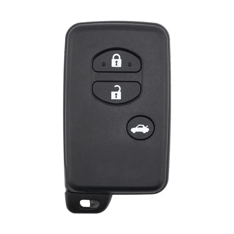 KEYDIY KD TDB03-3 - Universal Smart Remote Key - Black Shell - 3 Buttons - Toyota Type