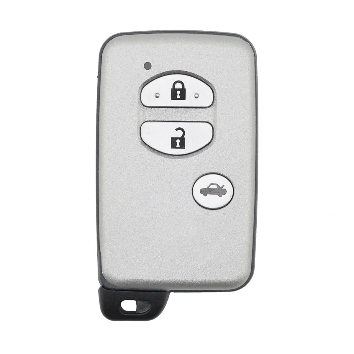 KEYDIY KD TDB03-3 - Universal Smart Remote Key - Silver Shell - 3 Buttons - Toyota Type