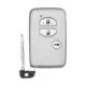 KEYDIY KD TDB03-3 - Universal Smart Remote Key - Silver Shell - 3 Buttons - Toyota Type - Image 3