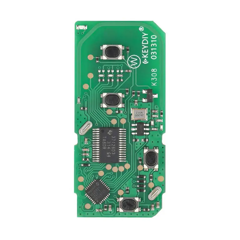 KEYDIY KD TDB04-4 - Universal Smart Remote Control PCB - 4 Buttons - Toyota Type