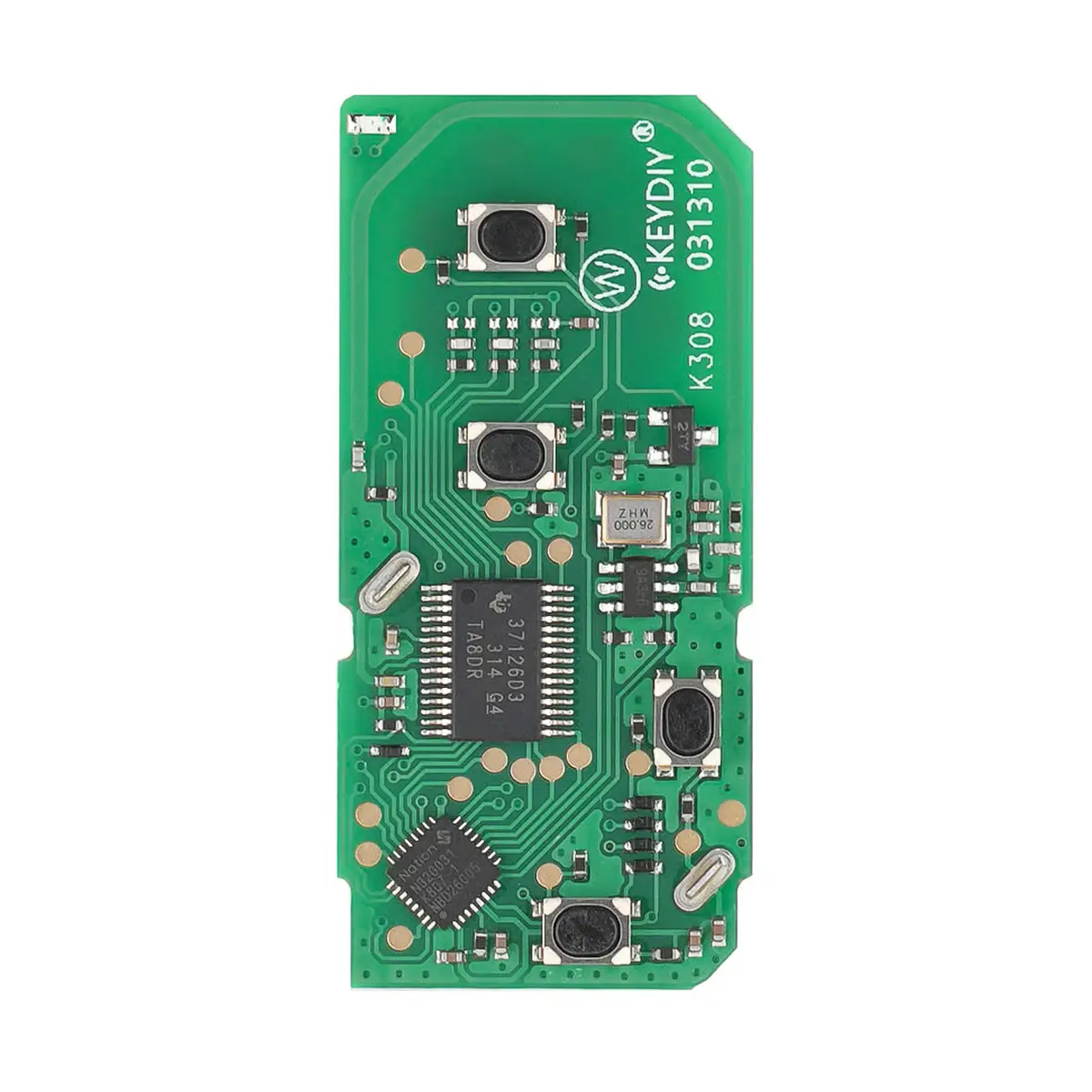 KEYDIY KD TDB04-4 - Universal Smart Remote Control PCB - 4 Buttons - Toyota Type