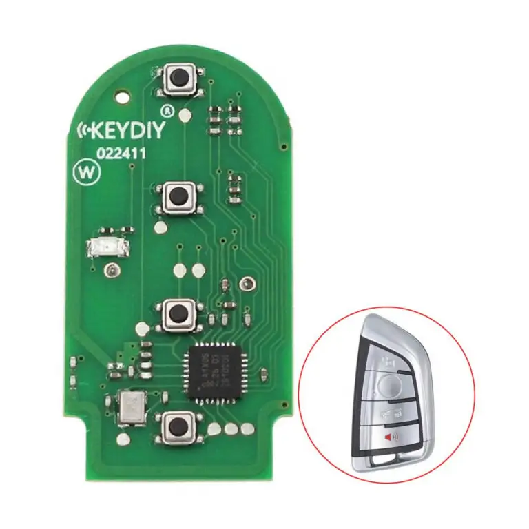 KEYDIY KD ZB23 - Universal Smart Remote PCB - 3+1 Buttons BMW Type
