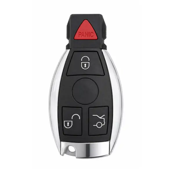 Aftermarket BENZ BGA - Remote Blade Key - 3+1 Button 433 MHz - NON KEYLESS